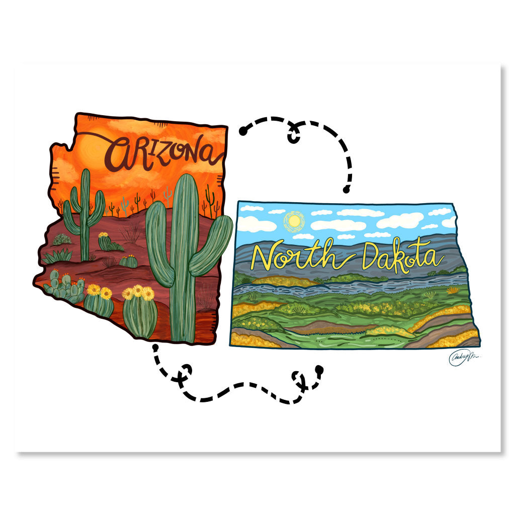 Arizona x North Dakota