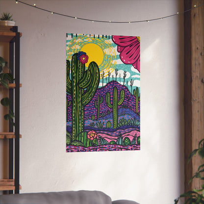 Desert Blooms - Poster