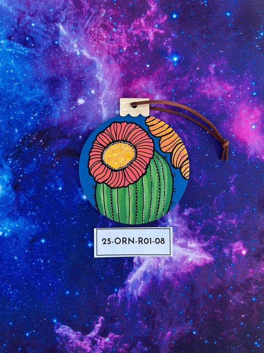 Hand Painted Item Sitting on Galaxy Background Front