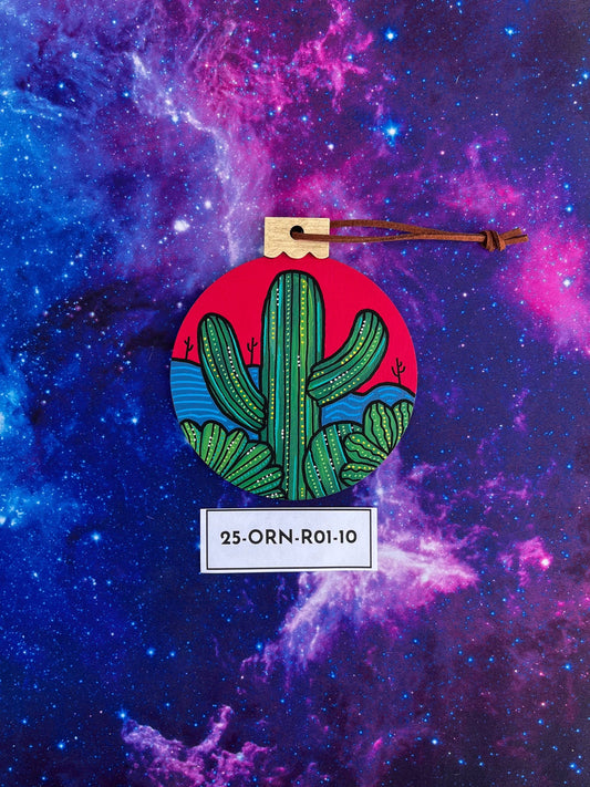 Hand Painted Item Sitting on Galaxy Background Front