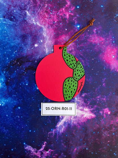 Hand Painted Item Sitting on Galaxy Background Back