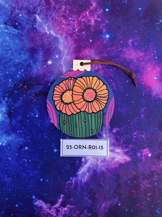 Hand Painted Item Sitting on Galaxy Background Front