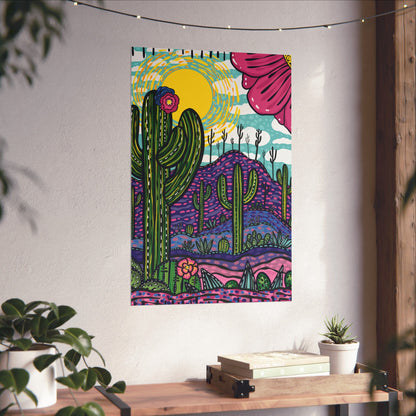 Desert Blooms - Poster