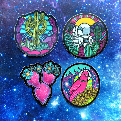 Space Desert - Sticker Pack