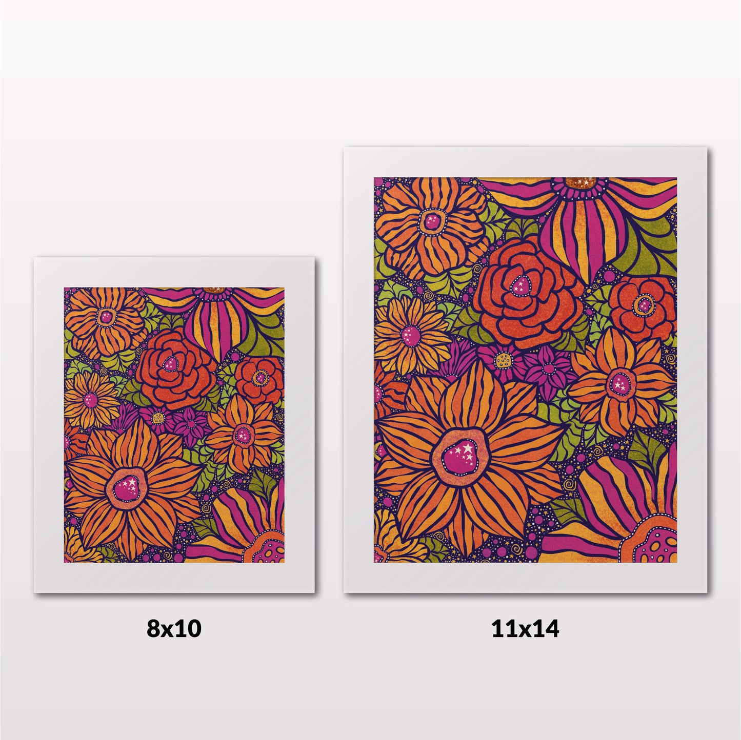 Art Print - Candy Florals