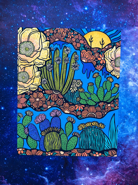 Art Print - Night Blossoms