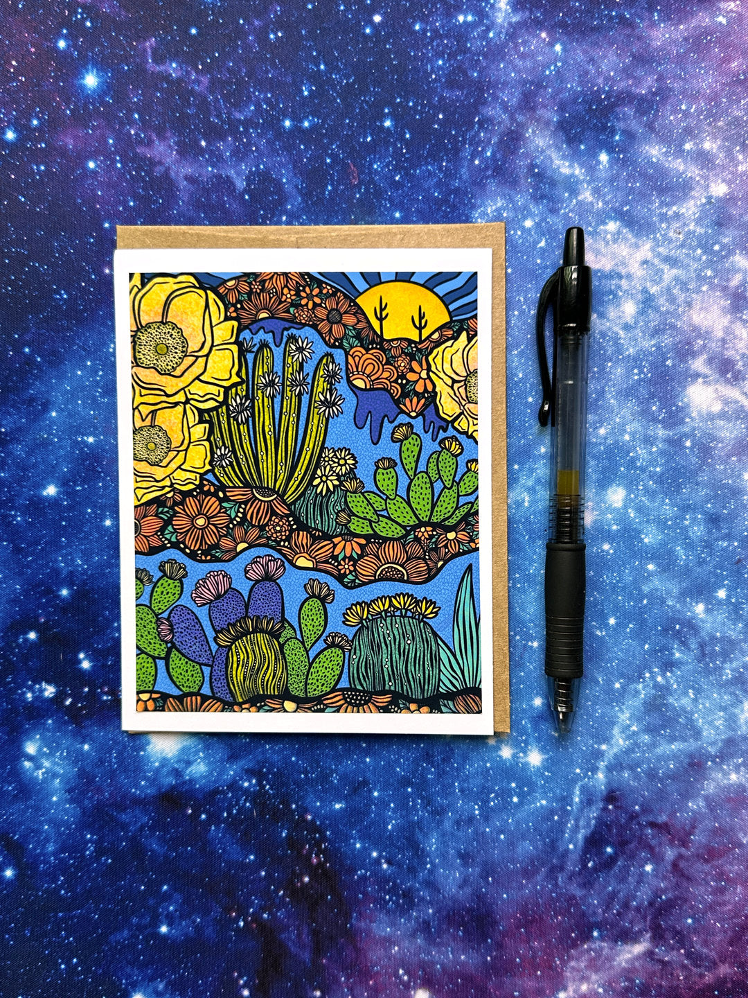 Card - Night Blossoms