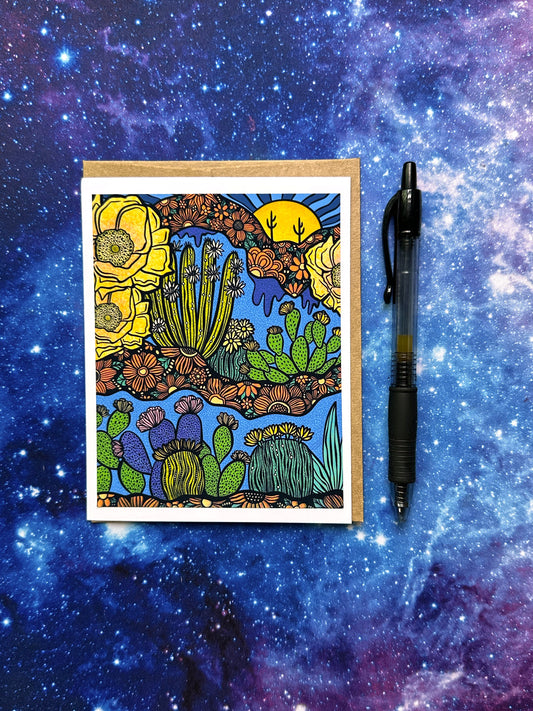 Card - Night Blossoms