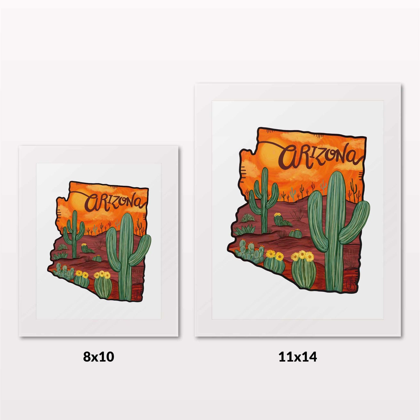 Art Print - Orange Arizona