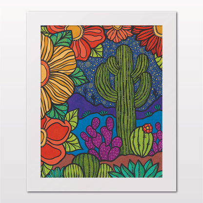 Art Print - Whimsical Desert