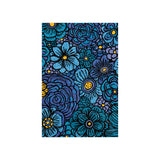 Premium Matte Poster - Blue Flowers