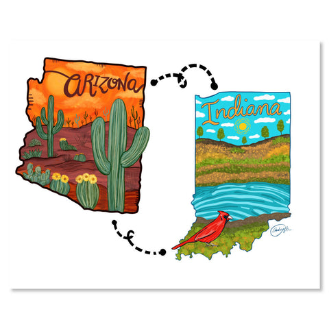 Arizona x Indiana