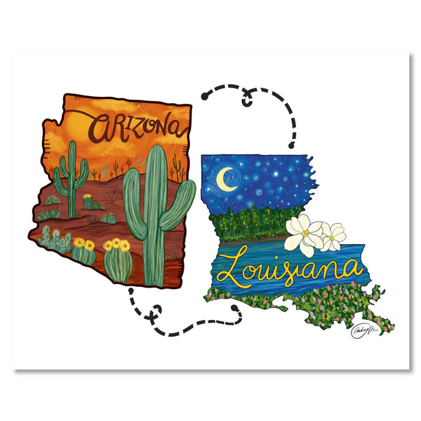 Arizona x Louisiana