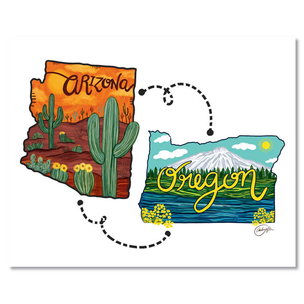 Arizona x Oregon