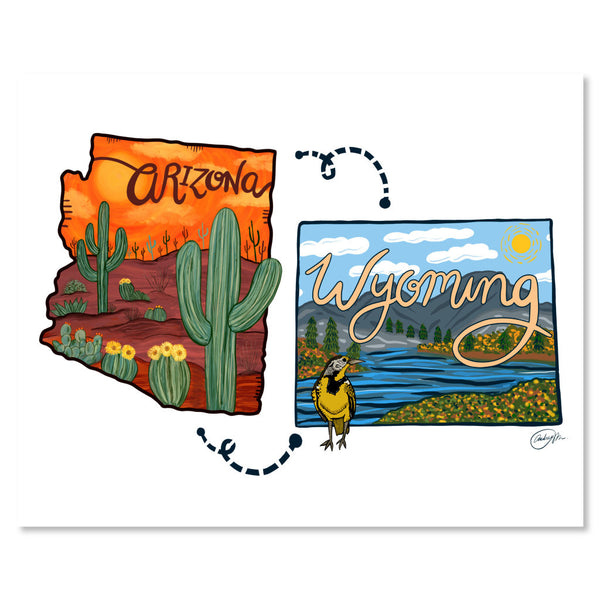Arizona x Wyoming