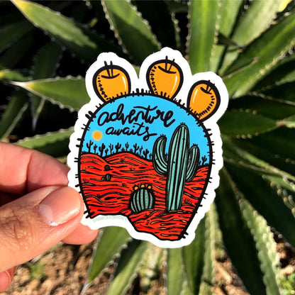 Holding sticker for scale