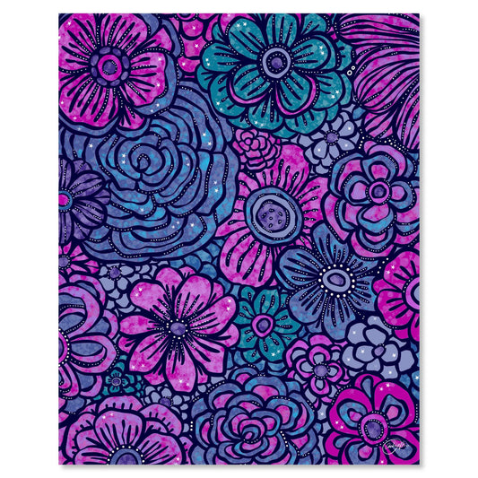 Art print on white with shadow