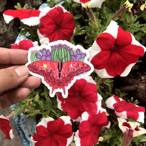 Holding sticker for scale