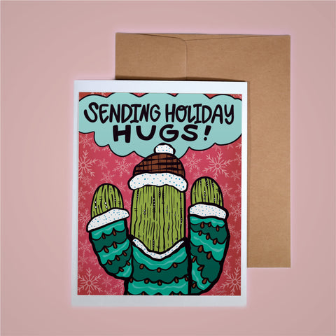 Holiday Card - Sending Holiday Hugs