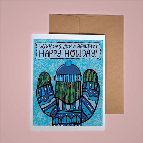 Holiday Card - Happy And Healthy Holiday