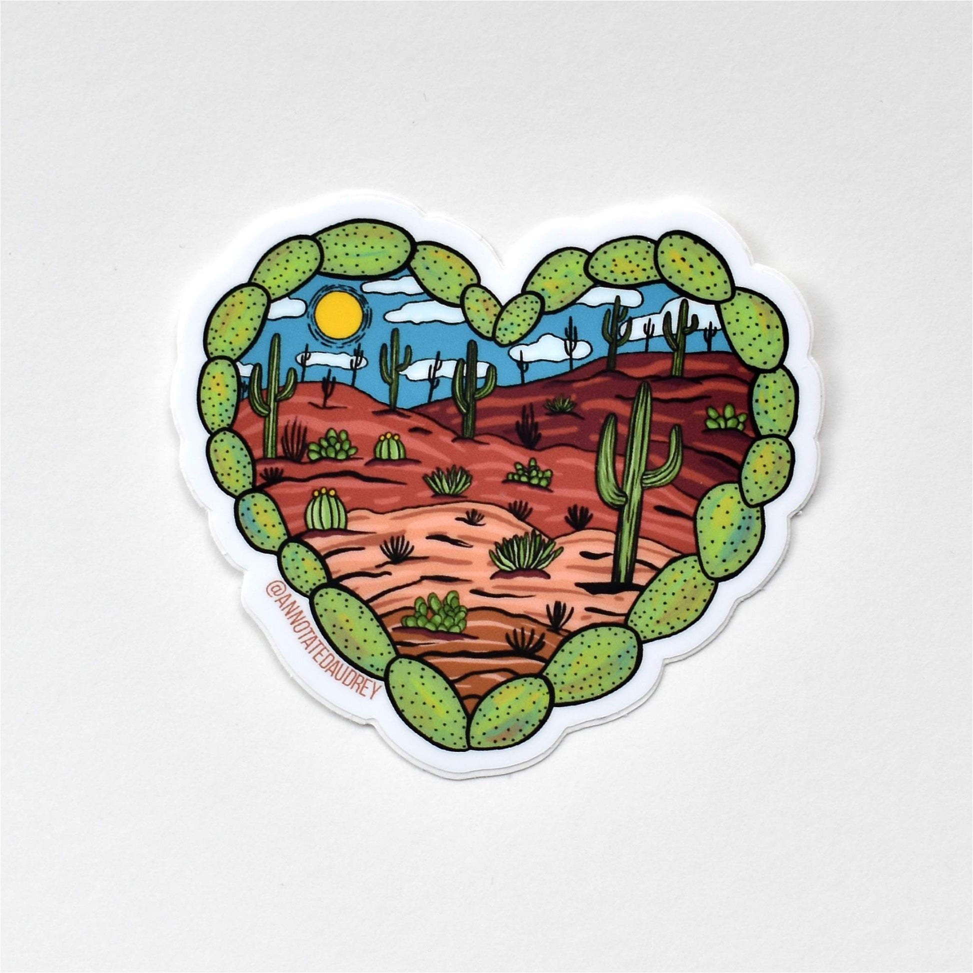 Sticker on white background
