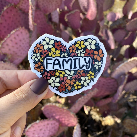 Sticker - Family Heart