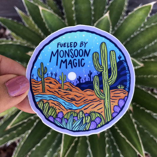 Holding sticker for scale