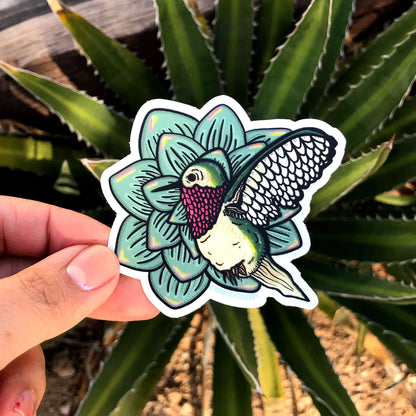 Holding sticker for scale