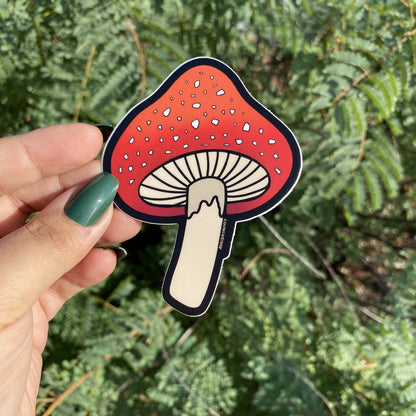 Sticker - Red Mushroom