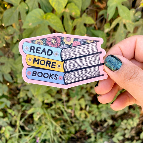 Sticker - Read More Books