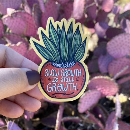 Sticker - Slow Growth Is Still Growth