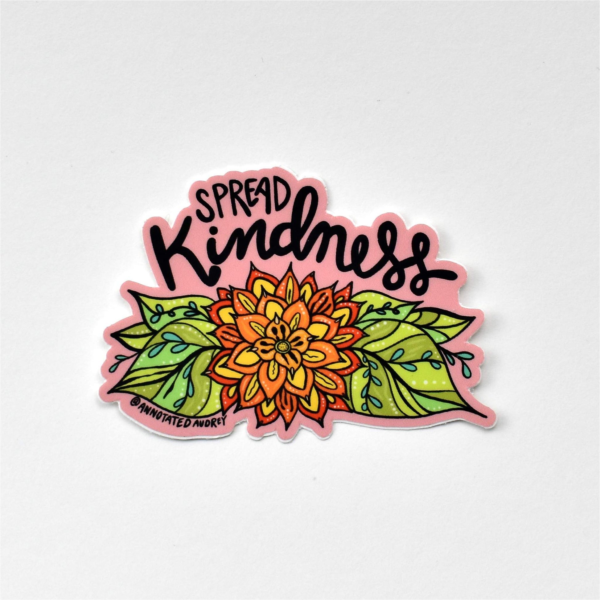Sticker on white background