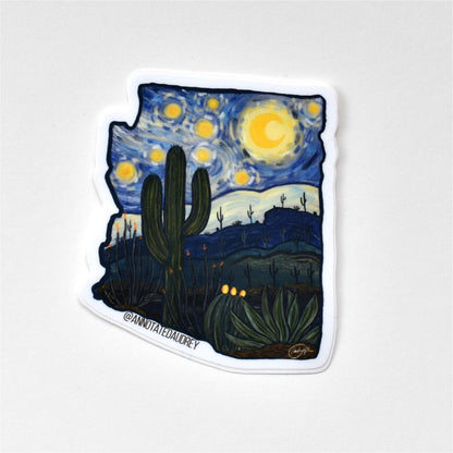 Sticker on white background