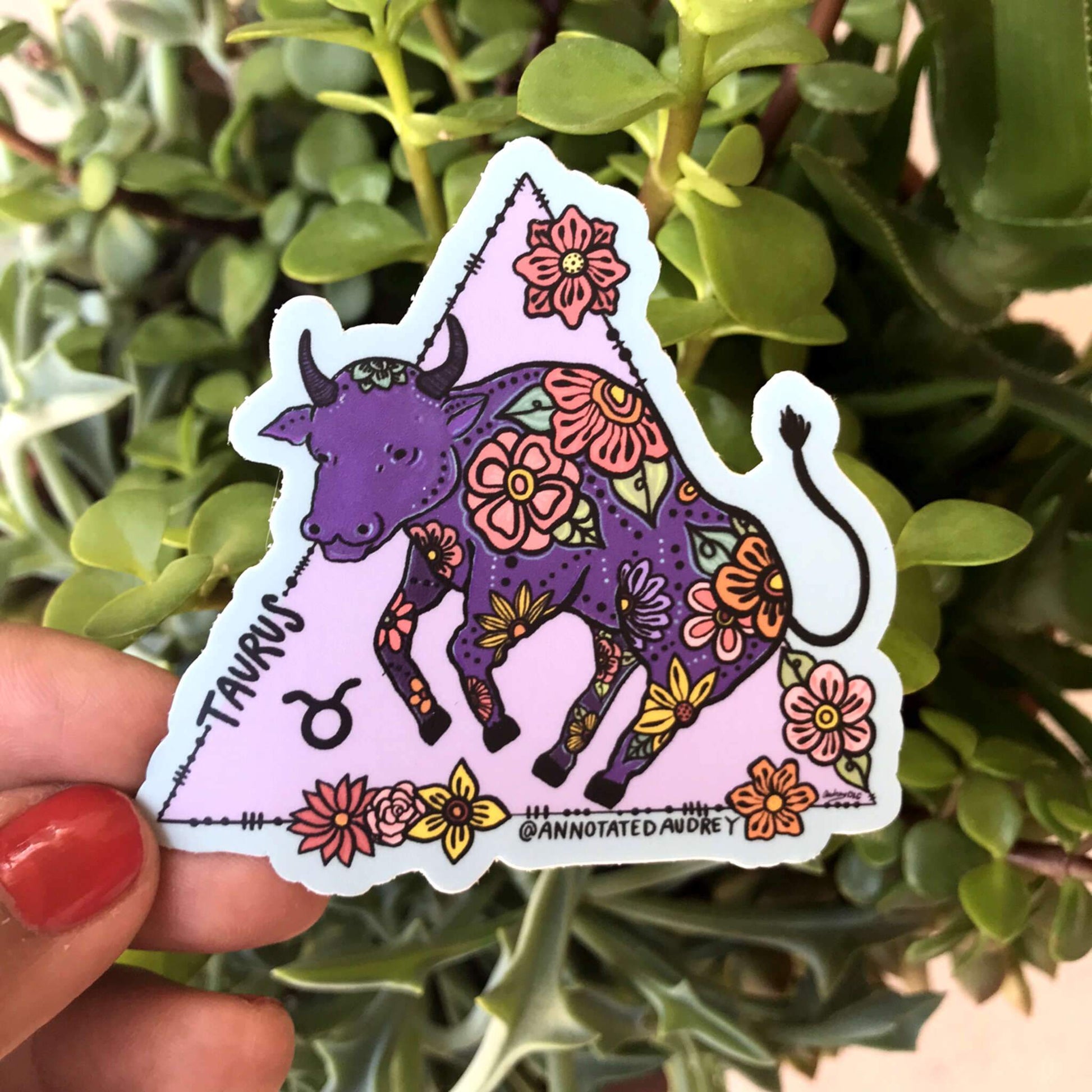 Holding sticker for scale