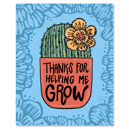 Art print on white with shadow