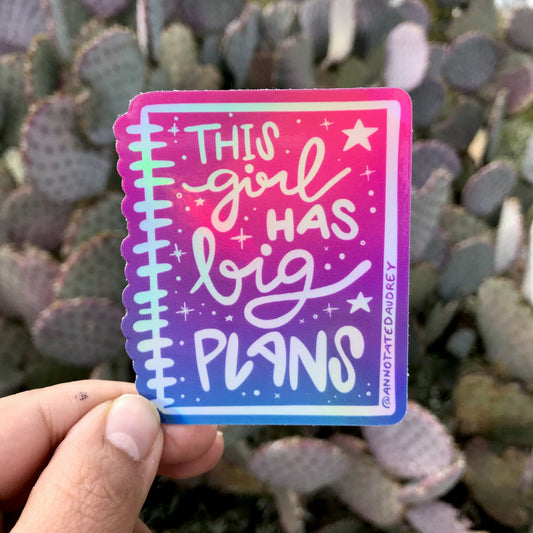 Holding sticker for scale