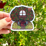 Clear Sticker - Tree House