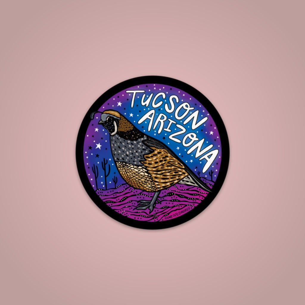 Sticker - Tucson AZ Quail