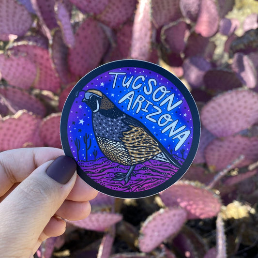 Sticker - Tucson AZ Quail