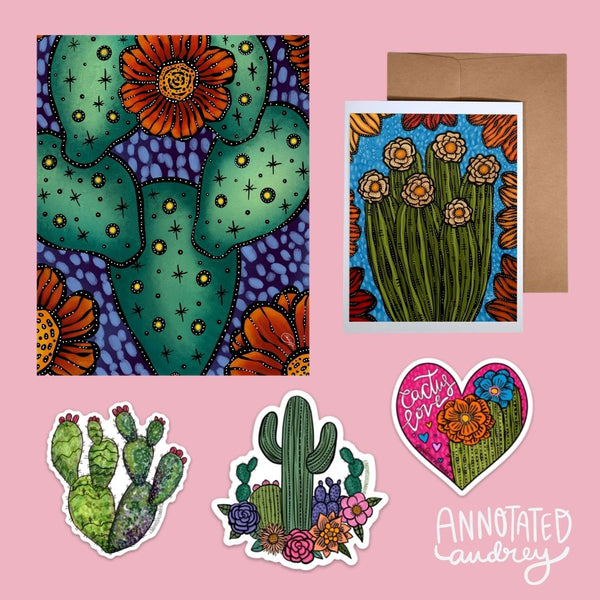 Cactus Love Gift Bundle