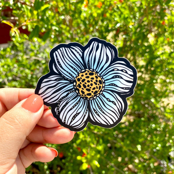 Sticker - White Flower